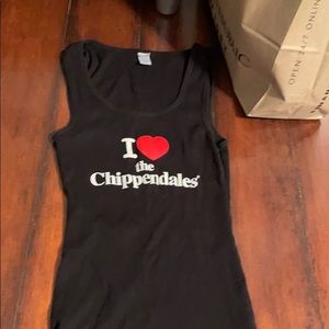 I love the chippendales tank